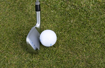 Golf club and ball